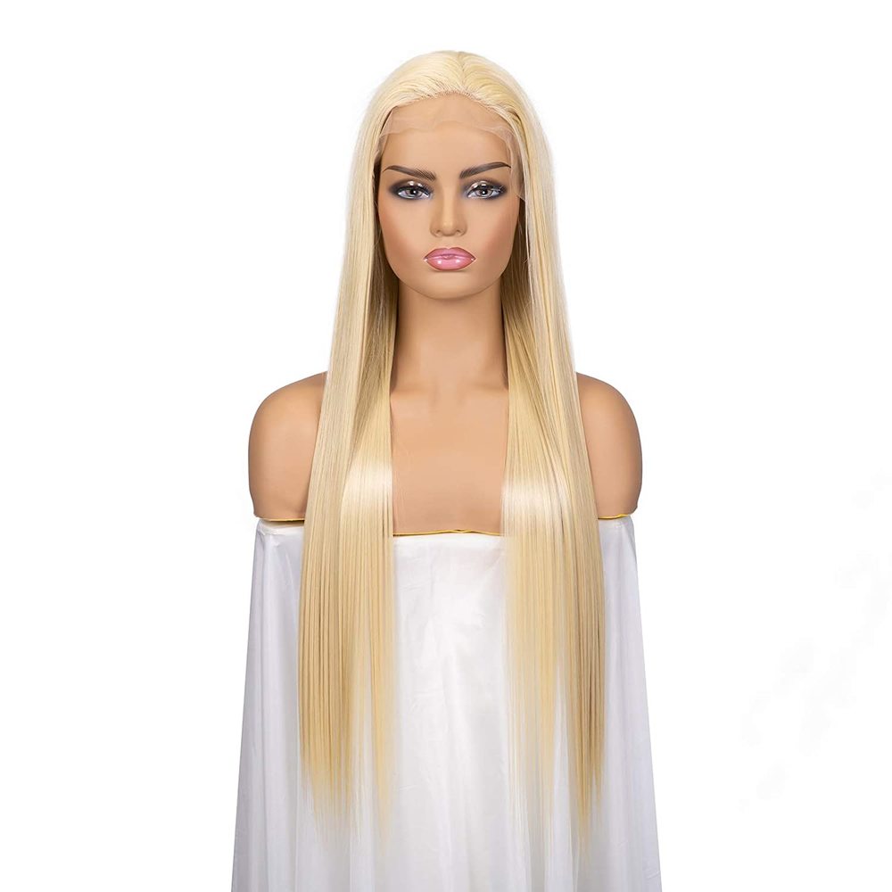 Lace Front 613 Blonde Straight Wig